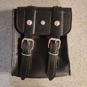 All American Rider Black Studded Bag Saddlebag Motorcycle Bag